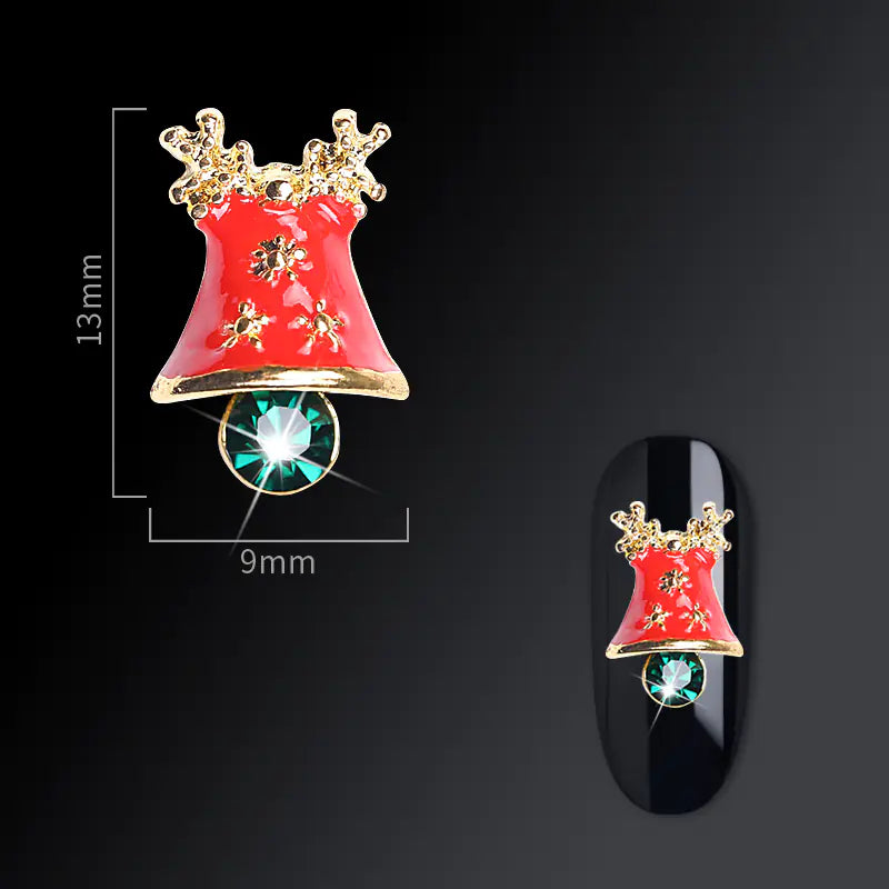 Goya Christmas Nail Art Accessories with Snowflake Design